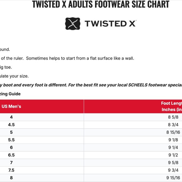 Twisted X Men’s Leather Ankle Boots Shoes YDM0001 UK6 US 7 or Women\'s 8.5 main image 8